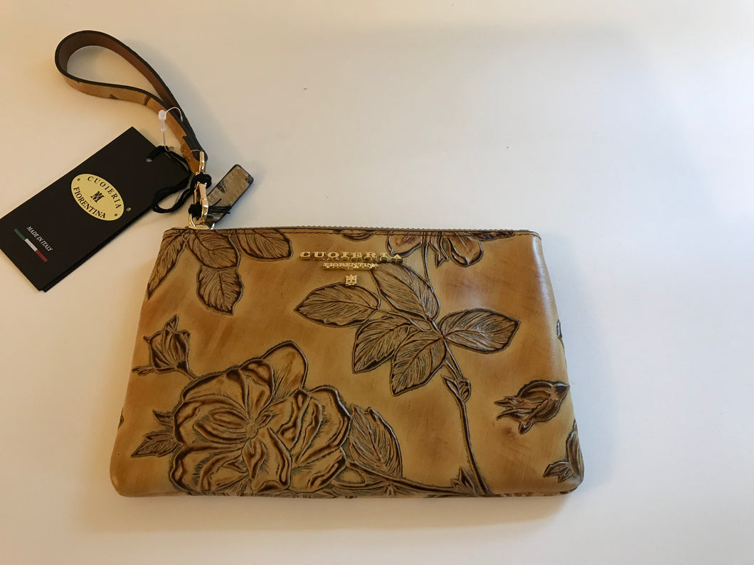 Leather Wristlet by Cuoieria Florentina of Florence