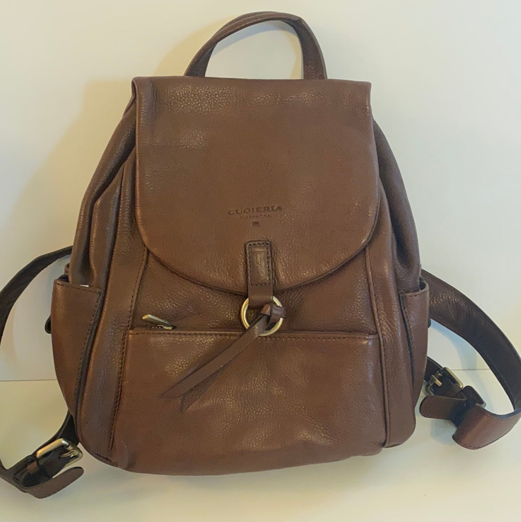 Leather Back Pack by Cuoieria Fiorentina of Florence