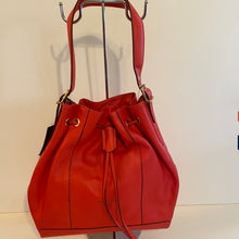 Load image into Gallery viewer, Drawstring Satchel Bag by Cuoieria Fiorentina of Florence